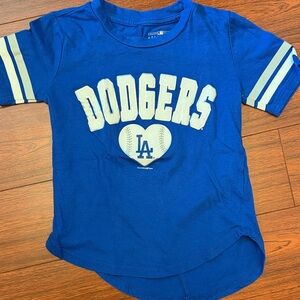 Blue Dodgers Kids Shirt